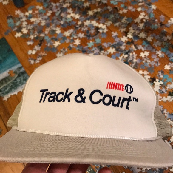 Vintage Track & Court 80’s Tennis Hat - Picture 1 of 6